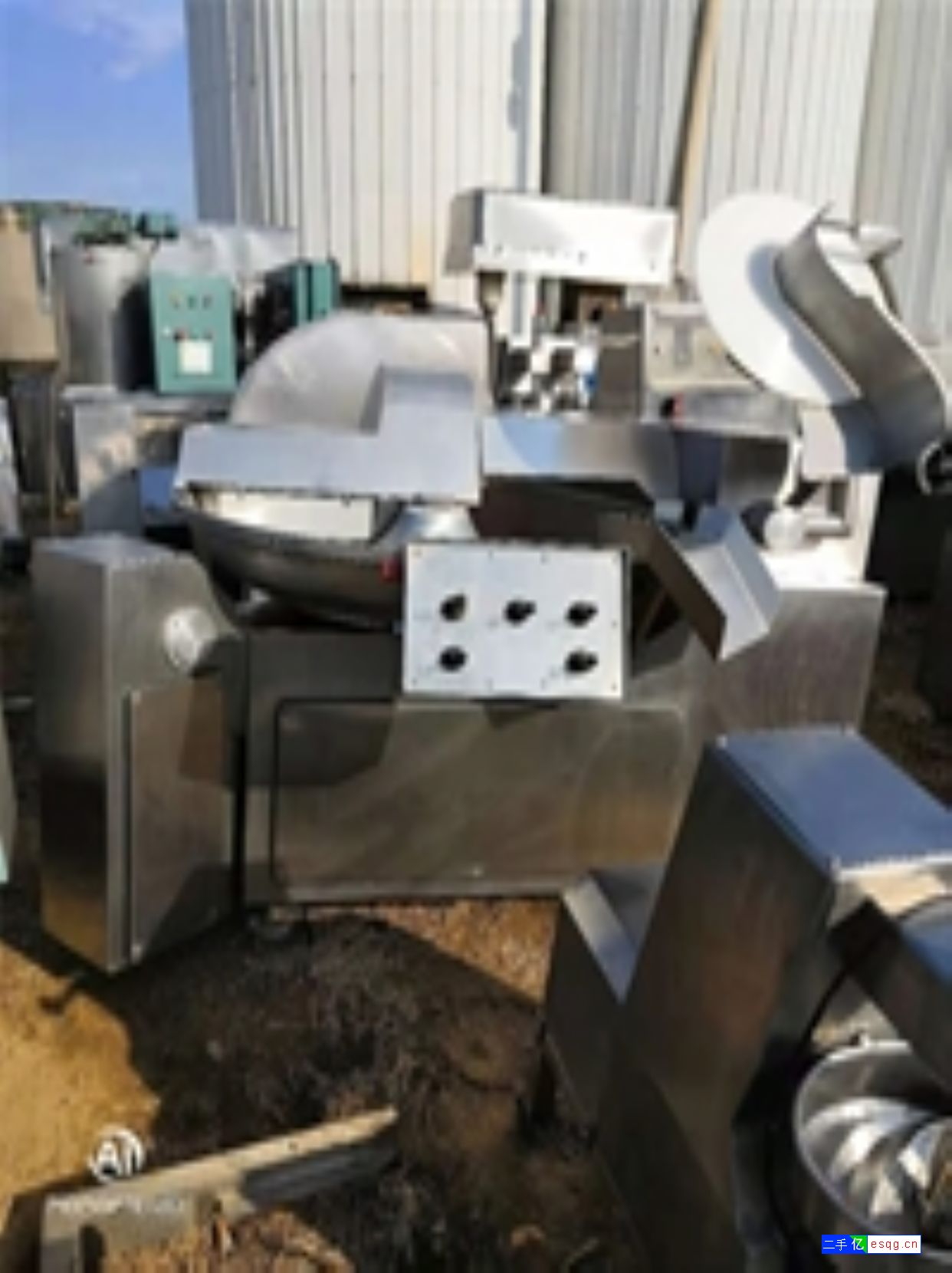 转让二手330真空斩拌机-2