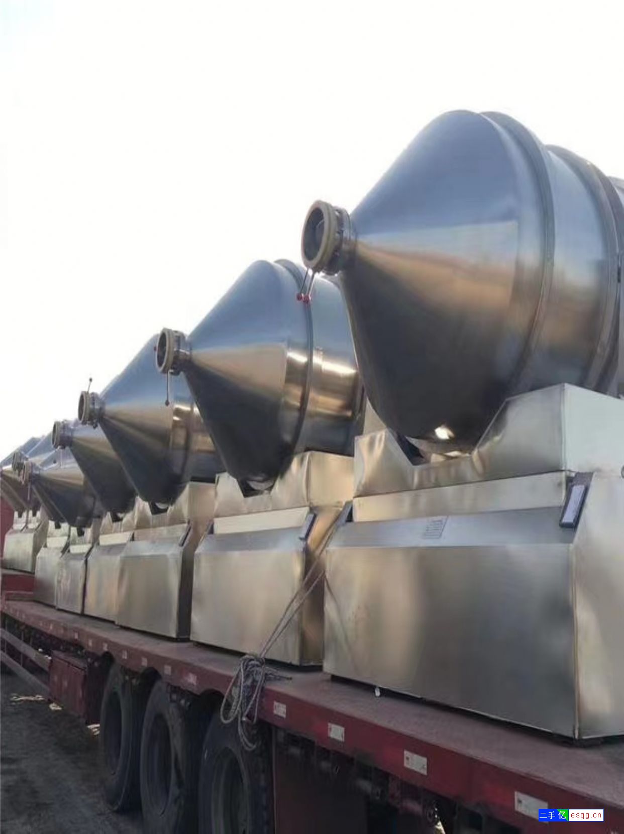 三维运动混合机不锈钢800L高速混合设备价格二手三-1