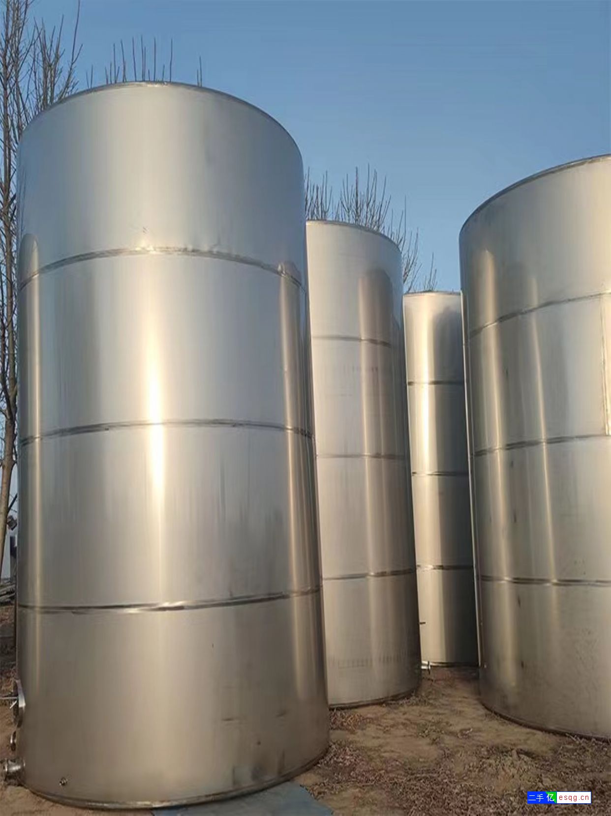 转让二手不锈钢储存罐 搅拌罐红酒罐 配液罐 发酵-2