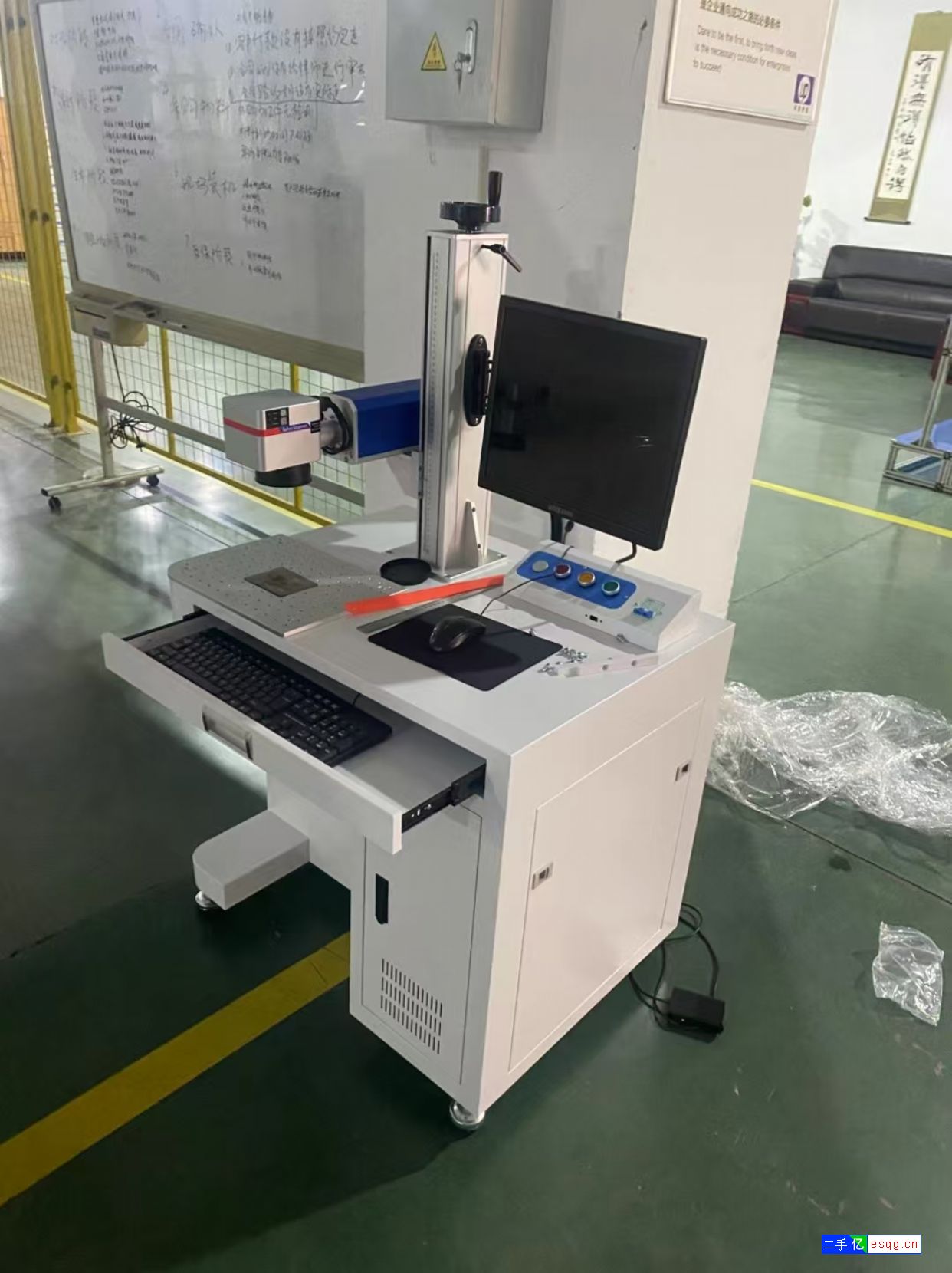 个人转让一台九成新光纤激光打标机一台30瓦功率功能-2