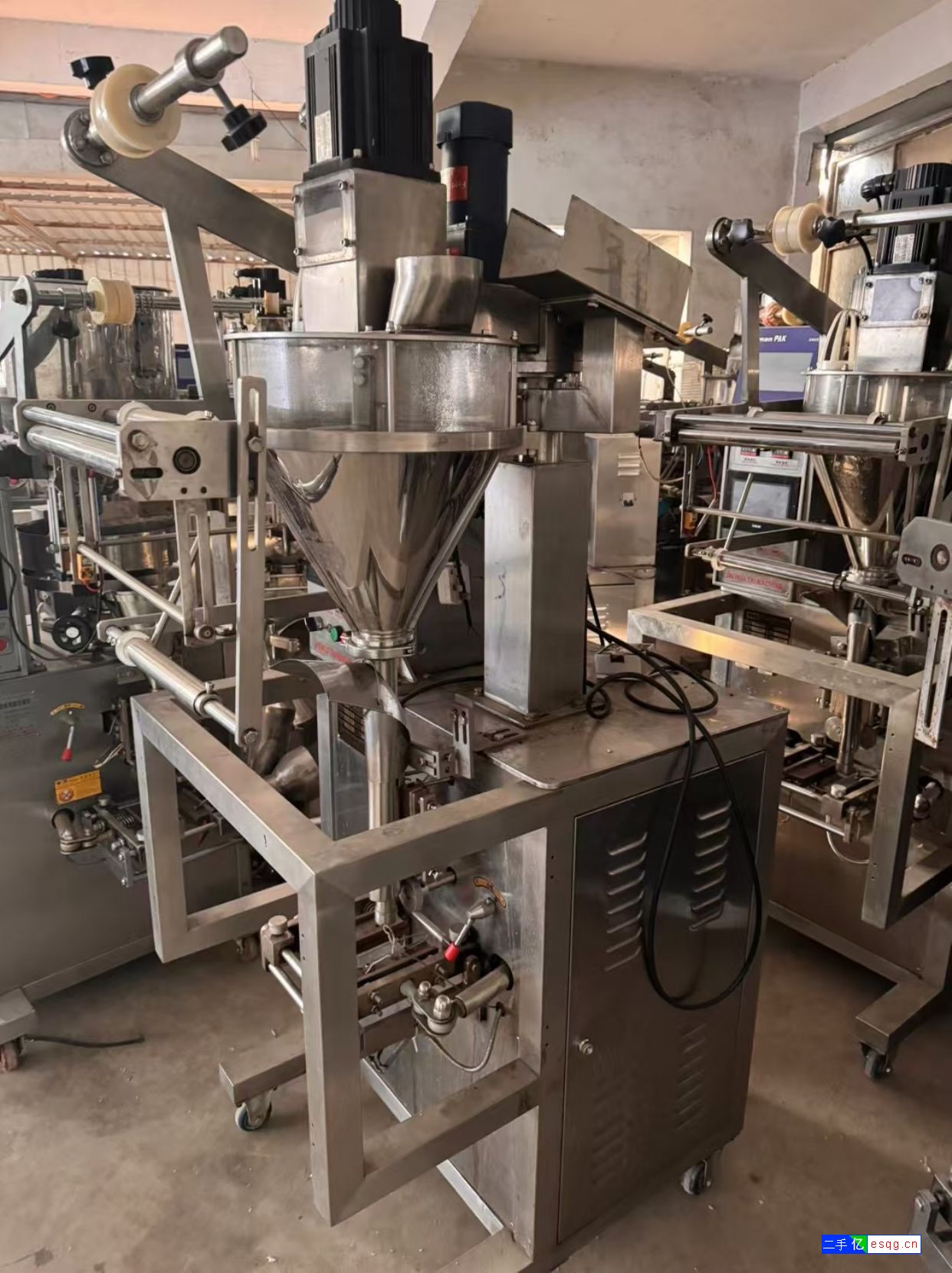 9成新三边封粉末包装机-2