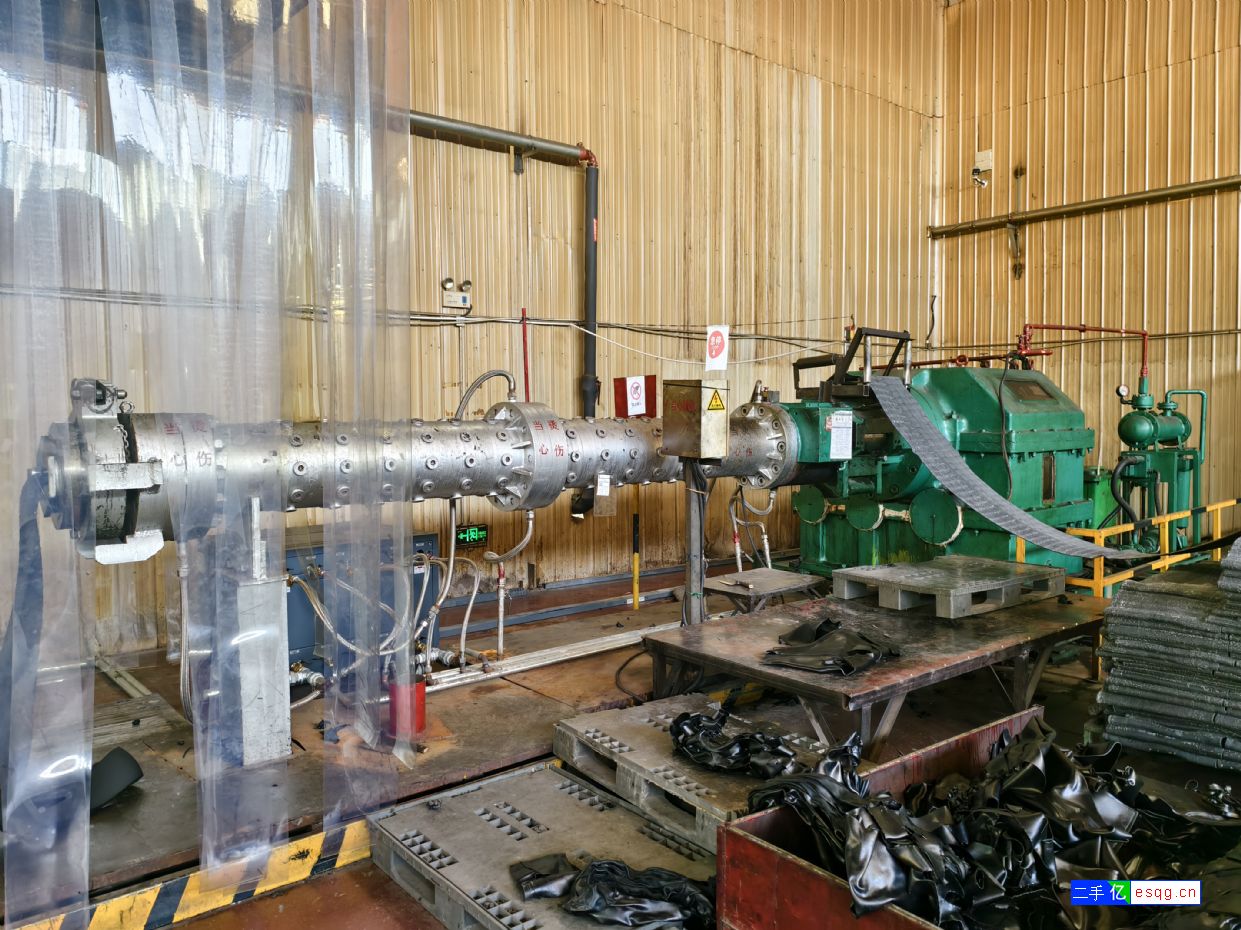 转让在位活机，250冷喂料销钉挤出机-2