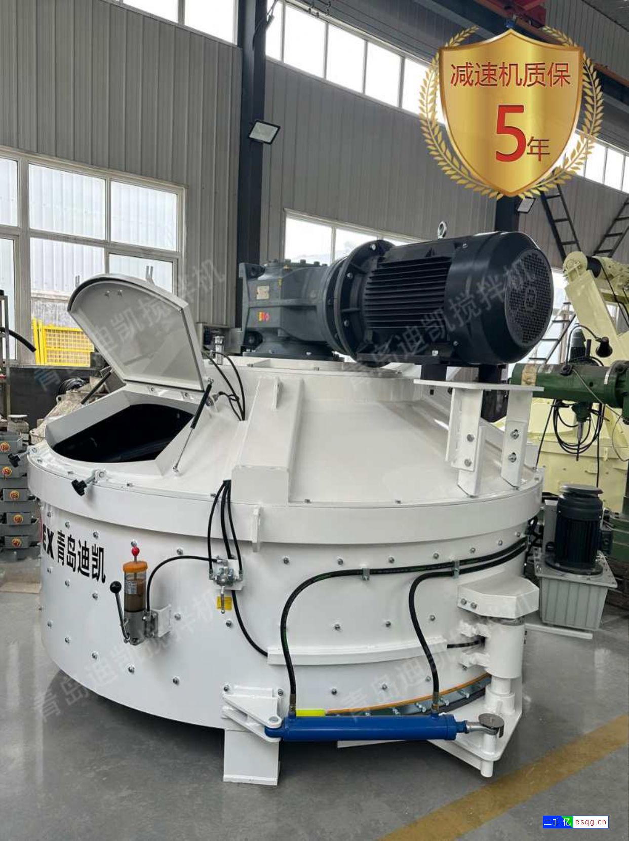 DEX行星式搅拌机轻轻松松将水泥管桩行业搅拌能力“-1