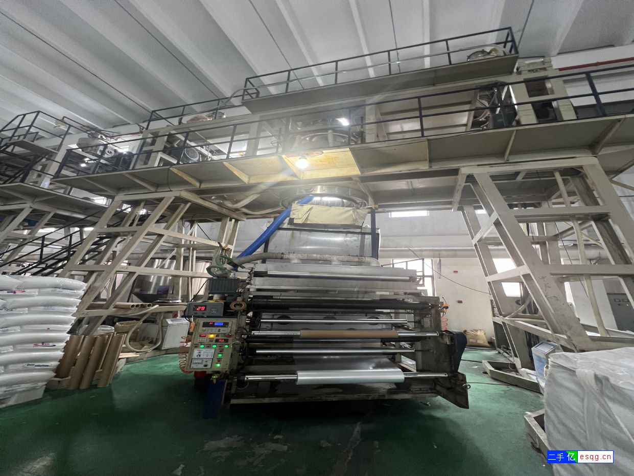 转让吹膜机水机（三层共挤）广东机-3