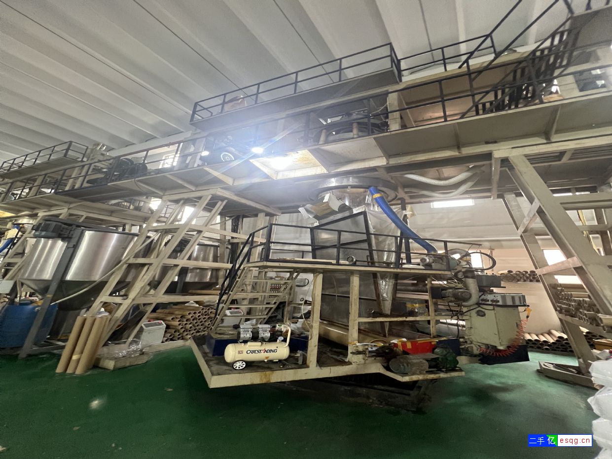 转让吹膜机水机（三层共挤）广东机-2