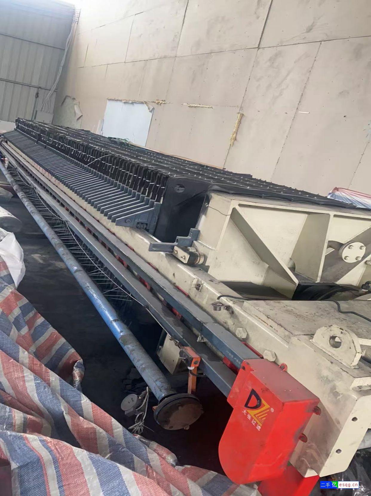 转让二手大张箱式全自动压滤机一台-2