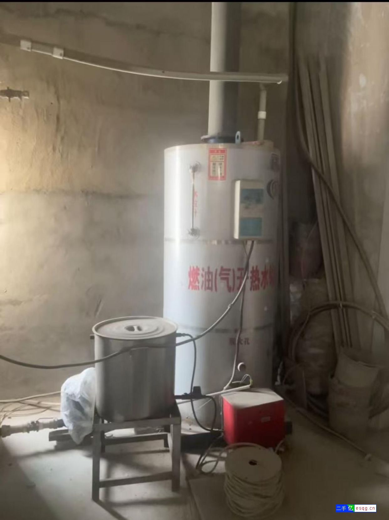 转让9成新二手工业燃气锅炉一台-1