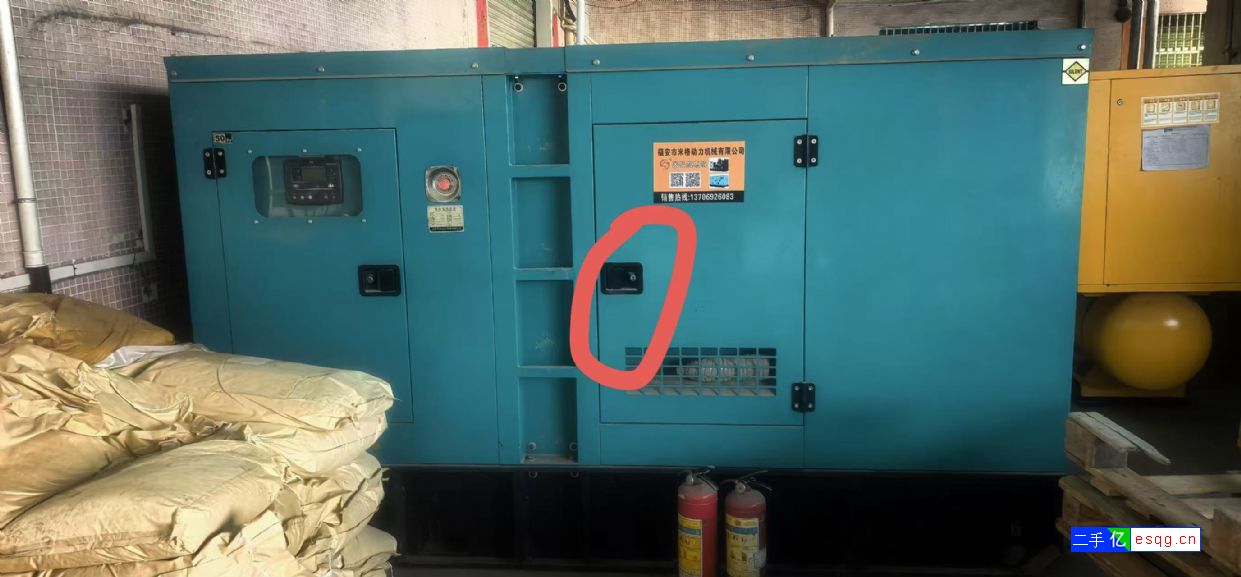 98成新150KW发电机转让-1