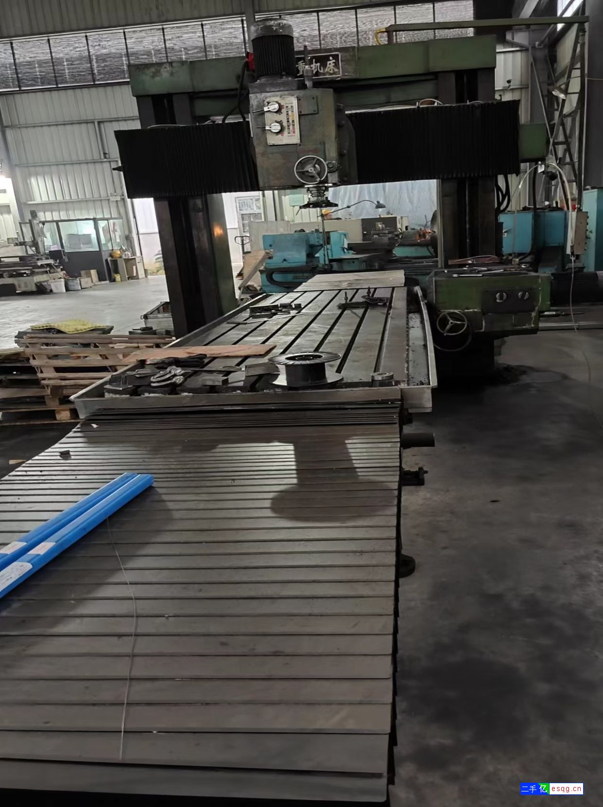 转让普通龙门4000X1600铣床一台-2