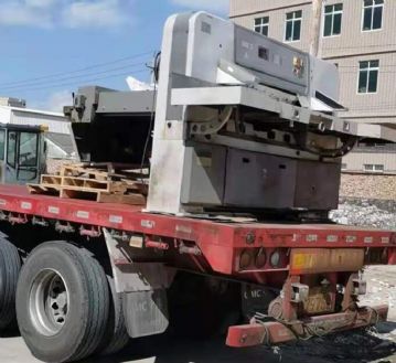 二手戴氏130双导轨电脑切纸机转让