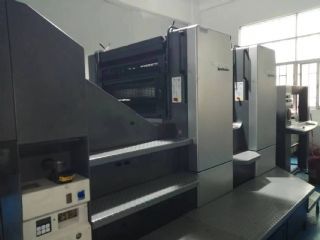 二手海德堡对开双色sm120—2p胶印机