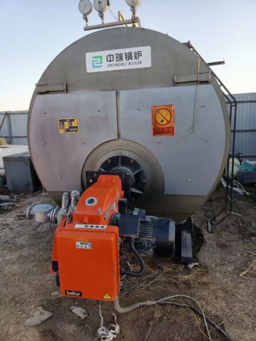 出售二手4吨燃气热水锅炉