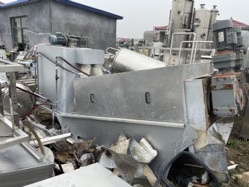 出售二手叠螺污泥脱水机 402型叠螺脱水