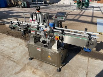 出售二手贴标机 玻璃瓶辣椒酱圆瓶贴标机1