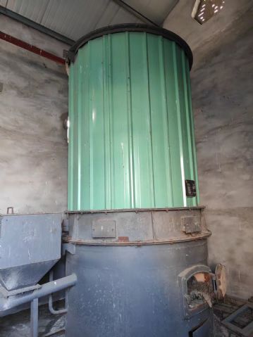 出售纯新一吨生物质导热油锅炉