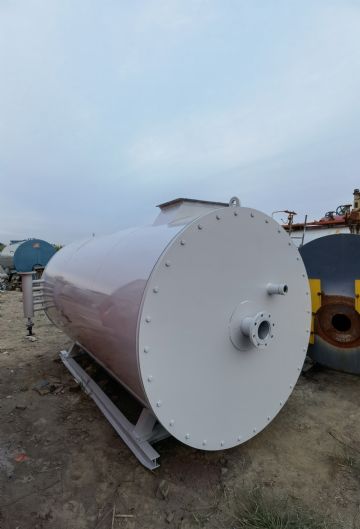 转让80万大卡燃气燃油导热油锅炉