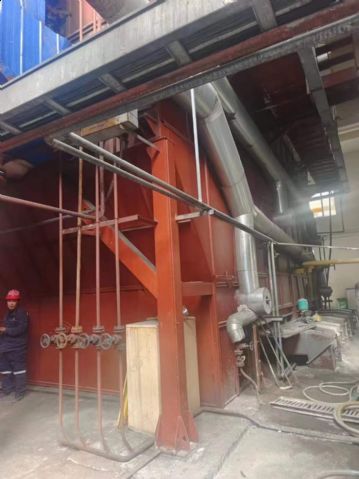 出售36.5吨生物质导热油锅炉