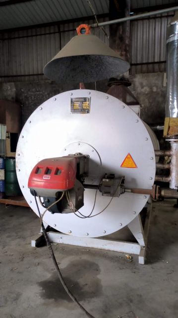 在位出售80万大卡燃气导热油锅炉