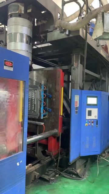 箱包厂80-90-100吹塑机转让