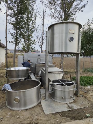 转让二手120型沸腾干燥机 二手干燥制粒