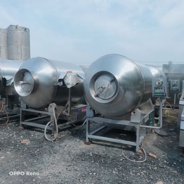 转让二手不锈钢滚揉机 二手不锈钢料车 二