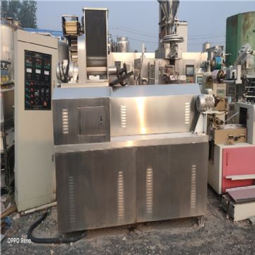 转让70型双螺杆膨化机 二手狗粮膨化机 