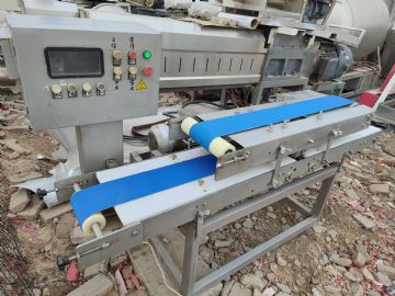 转让二手鲜肉开片机 全自动快速切片机