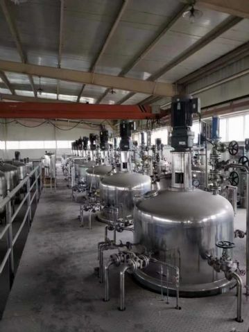 转让二手2吨真石漆搅拌釜 二手高压反应釜