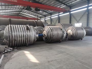 转让二手30立方搪瓷反应釜 20立方不锈