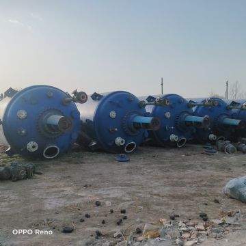 出售5吨扬阳搪瓷反应釜  二手10吨搪瓷