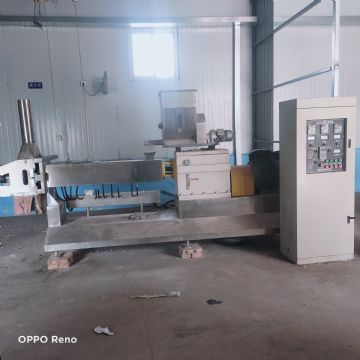 转让70型 狗粮双螺杆膨化机 二手青蛙饲