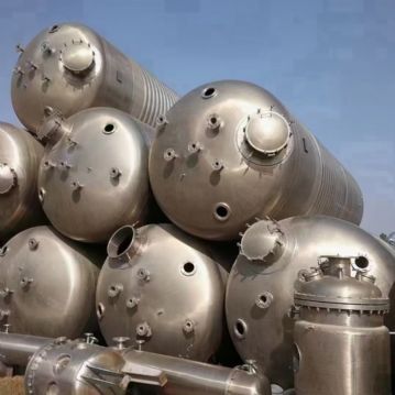 转让二手100立方发酵罐 14台