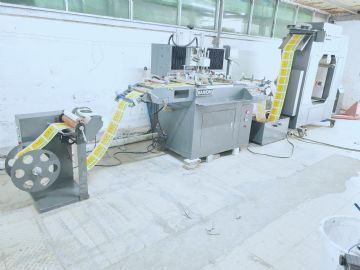 转让二手万鸿320高速卷对卷全自动丝印机