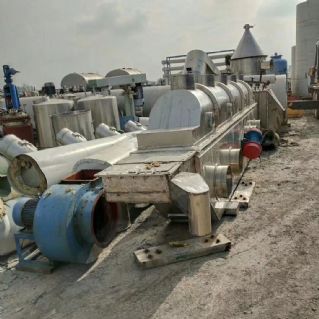 出售6×0.6米全不锈钢流化床