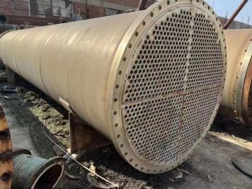 出售二手冷凝器不锈钢冷凝器5平方-100