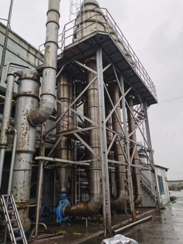 转让二手不锈钢蒸发器二手MVR强制循环蒸