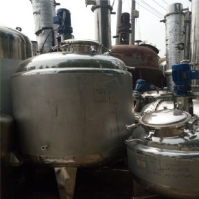 出售二手5吨不锈钢搅拌罐