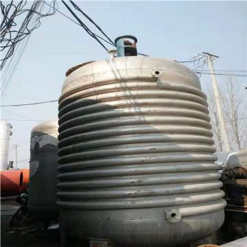 转让2吨二手不锈钢反应釜 二手10吨外盘