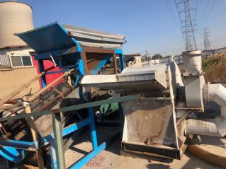 二手振动筛转让二手木屑滚筒筛