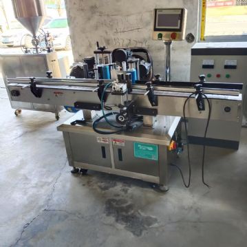 转让9成新二手圆瓶贴标机一台