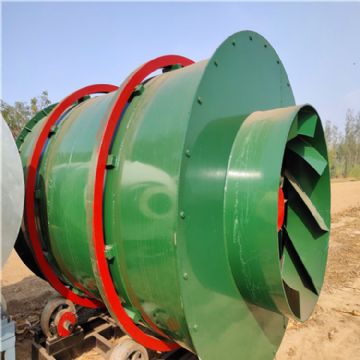 出售二手河沙烘干机，滚筒烘干机