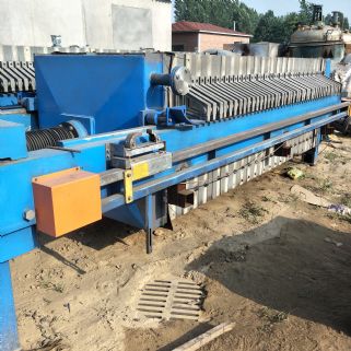 300压滤机箱式  二手隔膜压滤机