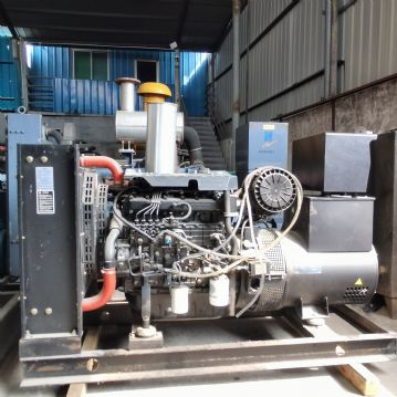 50kw潍柴股份二手柴油发电机组出售准新