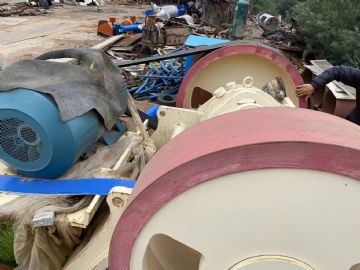 二手日产2000吨石子生产线上海欧版石料