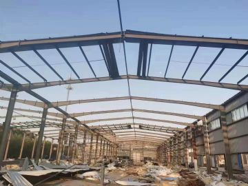 低价出售37*220*9二手钢结构库*，