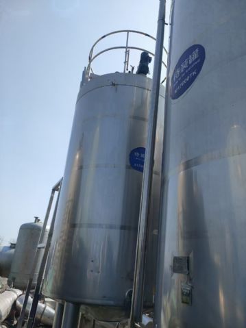 出售二手15吨30吨不锈钢乳品发酵罐可加