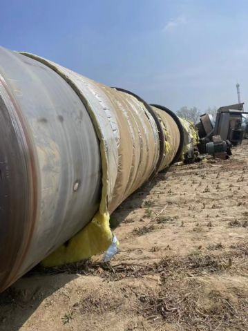 转让二手木屑滚筒烘干机可定做