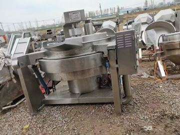 转让二手不锈钢650升多爪行星炒锅