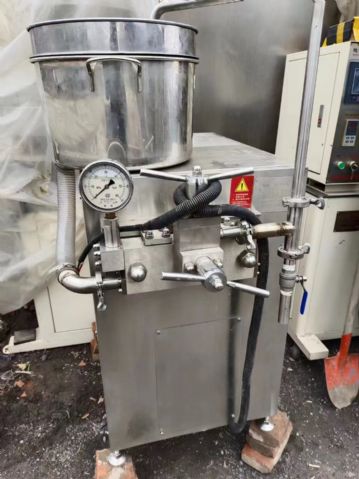 转让二手不锈钢高压均质机饮料设备