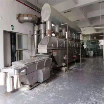 转让二手不锈钢振动流化床干燥机电加热